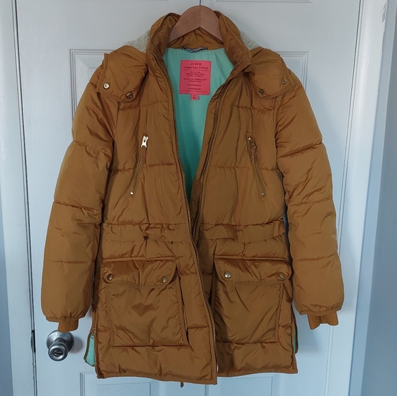 J. Crew Chateau Puffer Jacket, Size Petite Small - Picture 10 of 14